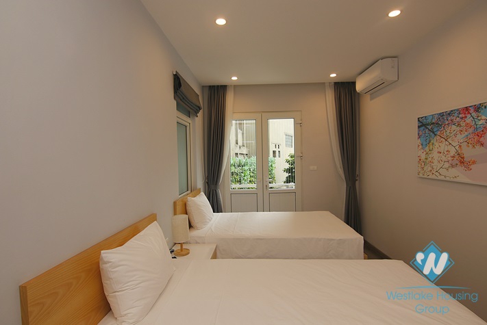 A nice furnitured apartment  with 1 bedroom for rent on Ba Dinh 